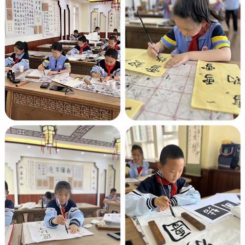 “五育奏华章 青春耀芳华”——博乐市第九中学一分校（八小校区）美术专场