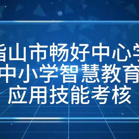 聚焦学习，提升能力——五指山市畅好中心学校国家智慧中小学应用技能考核活动