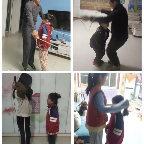 【冠县梁堂镇中心小学】快乐动起来，亲子共度健康假期