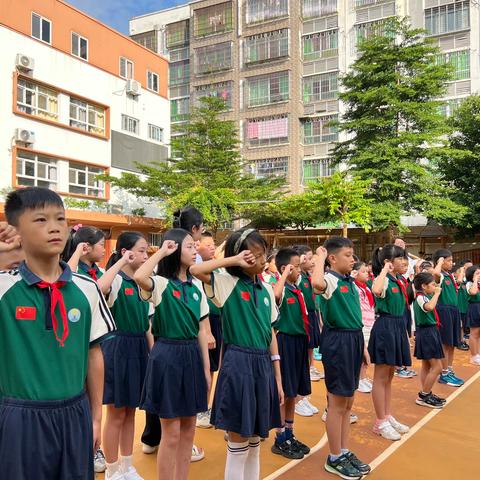 筑牢“禁毒”防线 守护校园“净土”——海口嘉木学校开展国旗下“禁毒宣传”活动