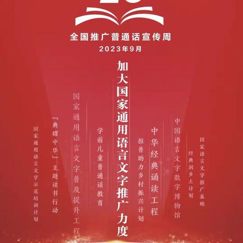 一句中国话   一份中国情 ——三师二附小开展“推广普通话，奋进新征程”主题活动