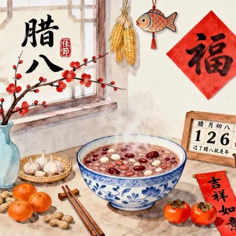 寻味腊八节，传承民俗情 ‍怀仁十幼腊八节主题活动