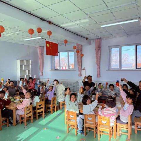 “火锅盛宴”及“烟花”爆米花———大三班主分园农耕实践活动