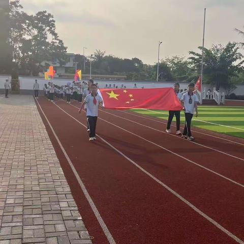 健康快乐伴我行一一海口市金盘实验学校大样校区阳光体育节活动