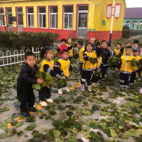 落叶飘飘🍂——古岘镇中心幼儿园小二班