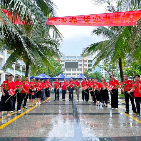 温情送考，为梦护航——海口市第一中学生地中考送考记