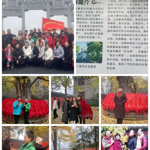 广德寺千年银杏和我们的故事(廖老师形体班户外课纪实)