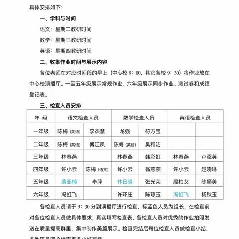 细微之处成规范 作业展评促实效——清澜中心小学晒作业活动