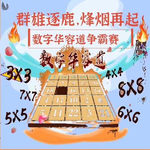 群雄逐鹿，烽烟再起———泗阳第二实验小学繁荣路校区五年级数字华容道争霸赛