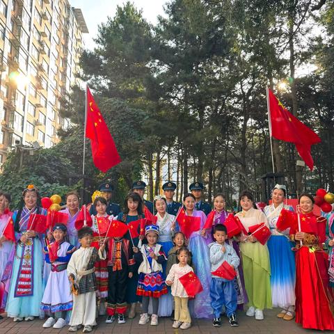 花开中国民族情 月满童趣庆中秋——空军长飞幼儿园国庆中秋双节主题活动纪实