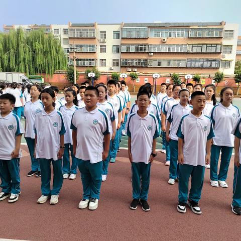 刚强少年郎，晔晔如扶桑  泰山博文中学 2023 级 2 班军训纪实