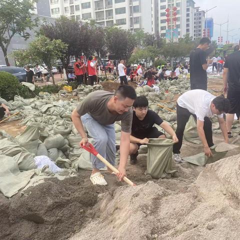 洪水当前，众志成城，广仁公司全力以赴