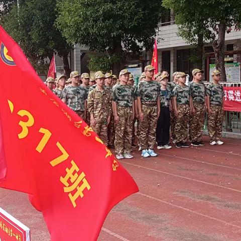 迷彩军训，青春无悔——2317班军训日记