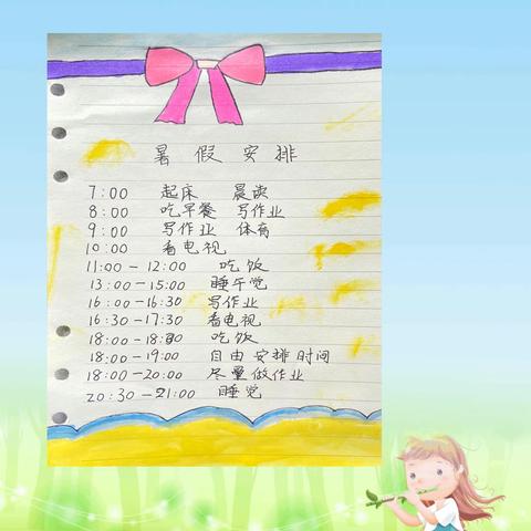 香“章”好少年 2023年樟树坪小学1905班周玥彤暑假综合实践作业