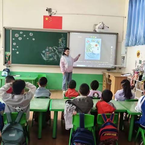 《咏鹅.诗配画》——野头小学幼儿园手工课