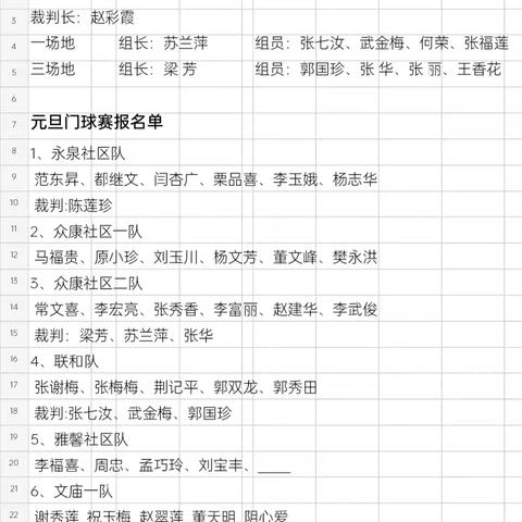 霍州市2026元旦门球赛