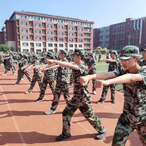 当青春遇上迷彩 用汗水与奋斗书写成长——培文2306班军训有感