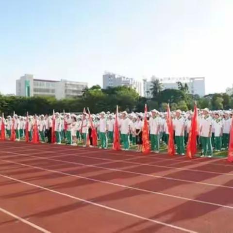 少年的蜕变之旅~军训（嘉中高一九班）