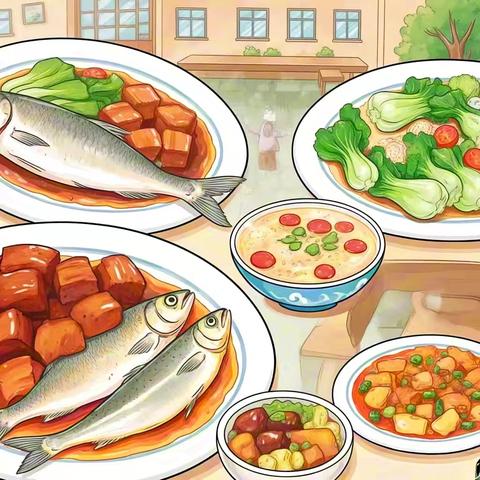 国营第一钟表机械子弟学校一周营养食谱（6.9-6.13）