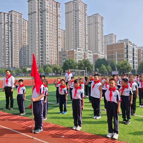 红领巾爱祖国 东祥小学开展少先队入队仪式系列活动