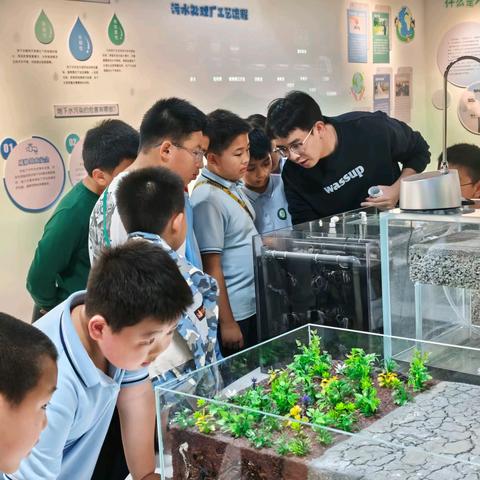 【和雅天宁·科技天地】走进生态展厅，探秘绿色科普——天宁小学再次开展环保宣教研学活动