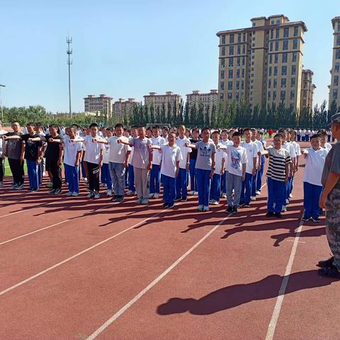 沙城第四中学七年级入学教育花絮（附视频）