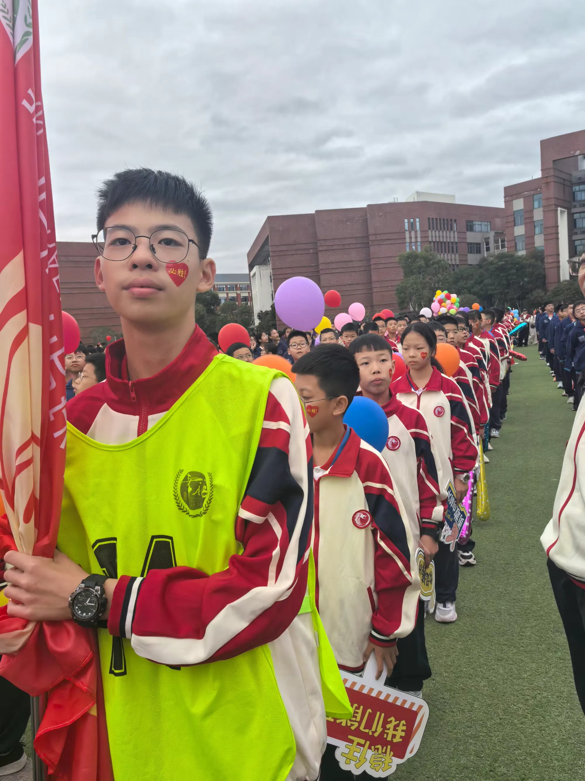 10月31日,运动会的集结号在校园内吹响,瑞安新纪元实验学校秋季