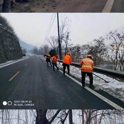 涉县公路站：元旦假期不停歇，喜迎新年保畅通