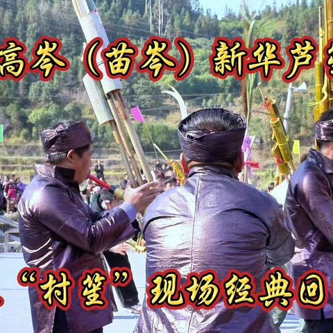 高岑（苗岑）芦笙队走进“村笙”现场
