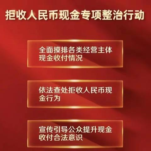 【交通银行连云港分行】整治拒收人民币现金宣传活动