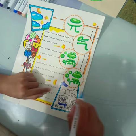 周口市汉阳路学校五二班 杨舒淇的假期生活
