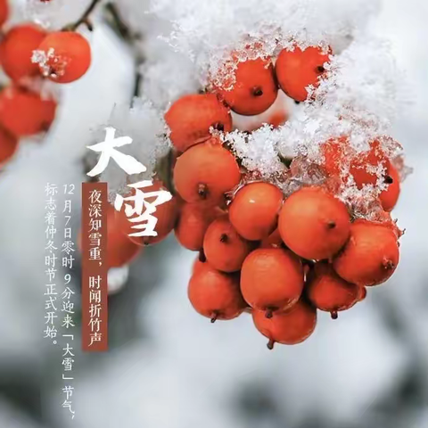 “知节气，迎大雪”——金宝贝幼儿园二十四节气之“大雪”教育活动