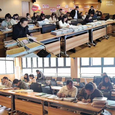 夯实常规，以查促教————铅山县实验中学教学常规大检查