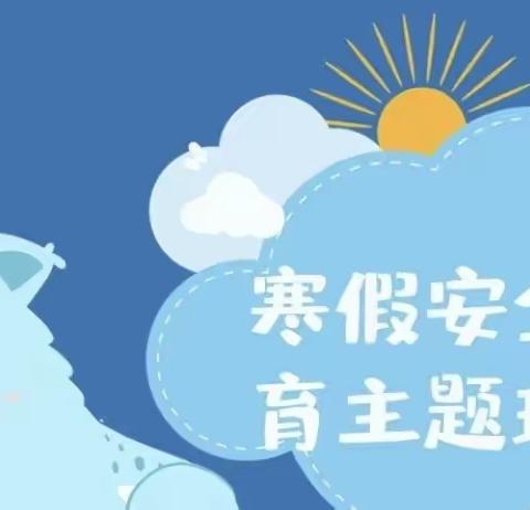 沛县龙城小学“快乐寒假，安全寒假”主题班会活动