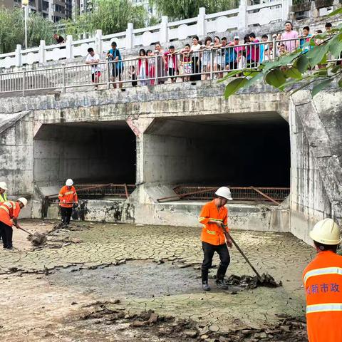 温情慰问清掏工