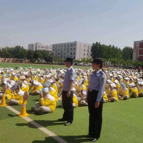 【办人民满意的教育】北辛中学七年级开展防震减灾应急疏散演练活动