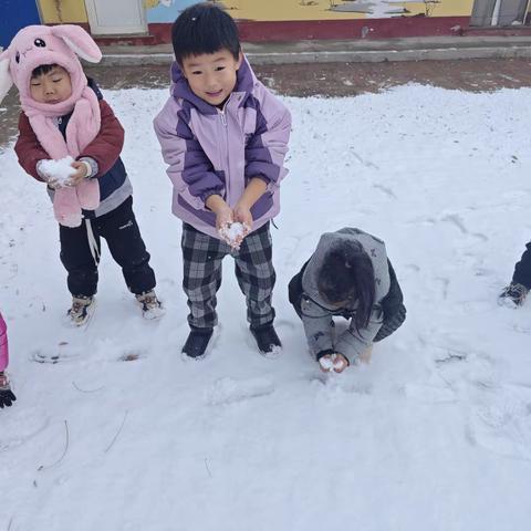 雪之初，童之趣——任丘市于村乡北芦庄春蕾幼儿园