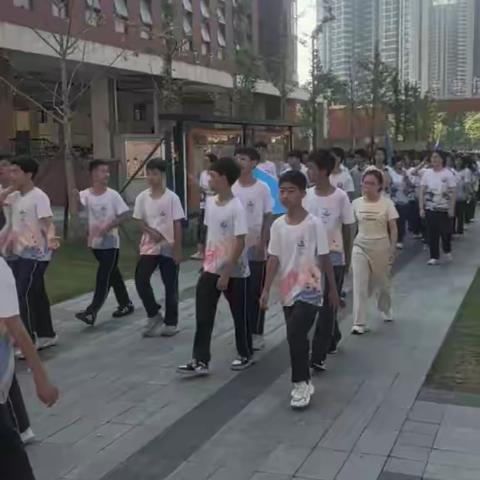 齿少气锐志高扬~ 记长郡开福中学C2309班 2024年秋季校运会