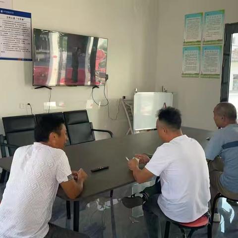 大口村文明实践站组织观看九三阅兵 共忆历史致敬和平