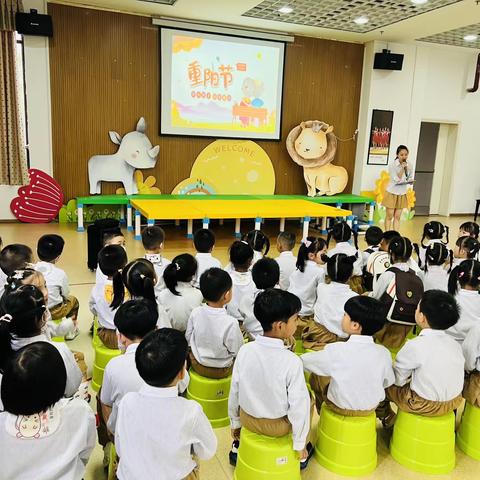 九九重阳节浓浓敬老情——康桥红橡树幼儿园柏景湾园中段重阳节主题活动