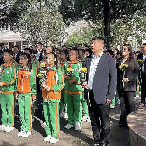 缅怀先烈，薪火相传 ——长葛市第一小学参加“烈士纪念日公祭活动”纪实