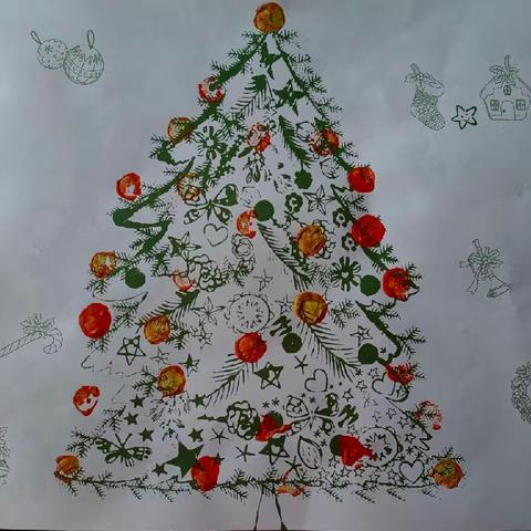 “幼”见圣诞树🎄