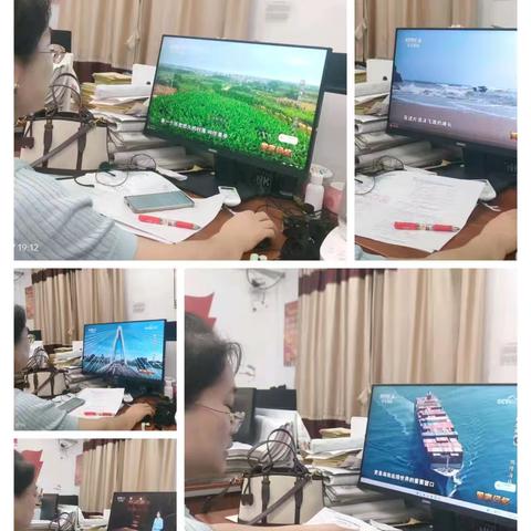 铁路中学英语组观看纪录片《解放海南岛》活动纪实
