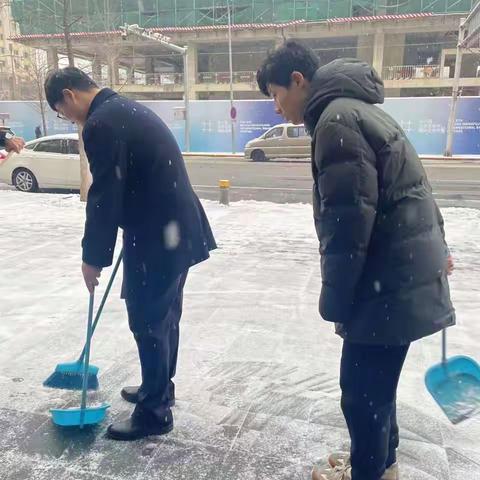 建行北京王府井支行｜大雪知冬意 服务暖人心