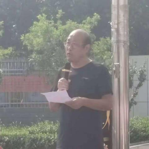 阜城二中组织开展“九一八事变”纪念日主题教育暨升旗仪式