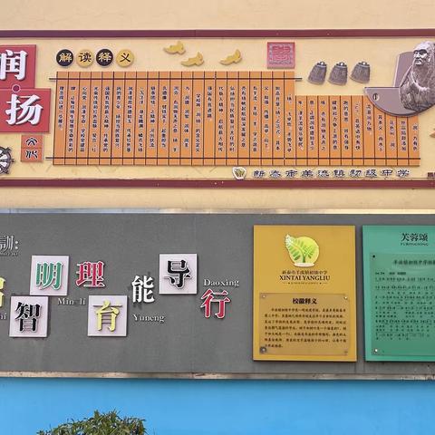 启智明理 育能导行                              —羊流镇初级中学