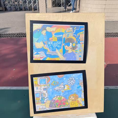 【体验、创新、成长 · 科技节】科幻画和科学实验——桃林小学第二届科技节活动