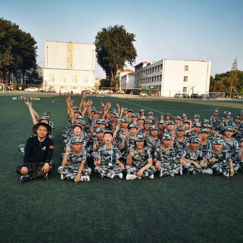 七年级八班体能训练营第二天