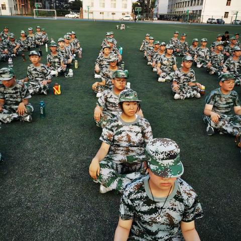 七年级八班体能训练营第三天