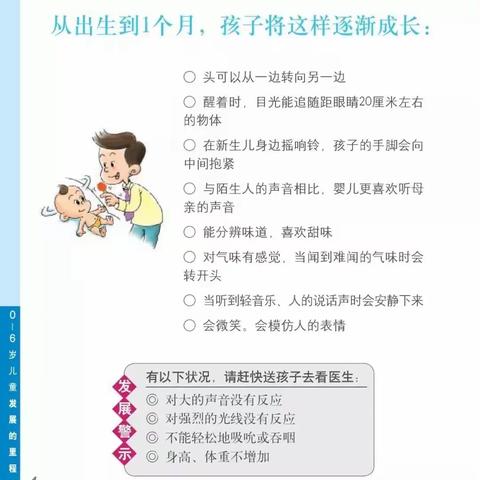 孩子发育落后？利用这张表一测便知——